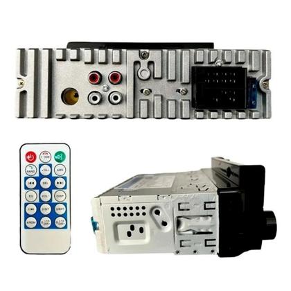 Imagem de Auto Rádio Automotivo Bluetooth 4x60W RMS USB SD Card com Suporte para Celular HTech HT1223