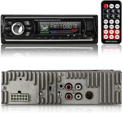 Imagem de Auto Radio Mp3 4x 60w Potencia Usb Sd Aux Bt Carro Bluetooth 