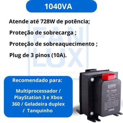 Imagem de Auto transformador 1040va upsai
