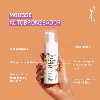 Imagem de Autobronzeador Em Mousse Skelt Red Carpet Glow
