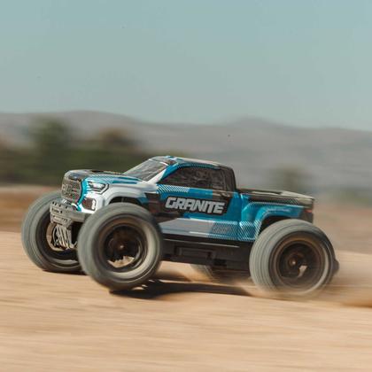 Imagem de Automodelo Arrma 1/10 Granite Mega 665 4WD Monster cor:azul