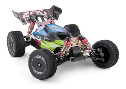 Imagem de Automodelo off road 4x4 wltoys 1:14 rc buggy 60km