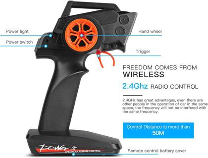 Imagem de Automodelo WL Toys 1/10 Jeep Inferno SF5 15KM 4WD 104311