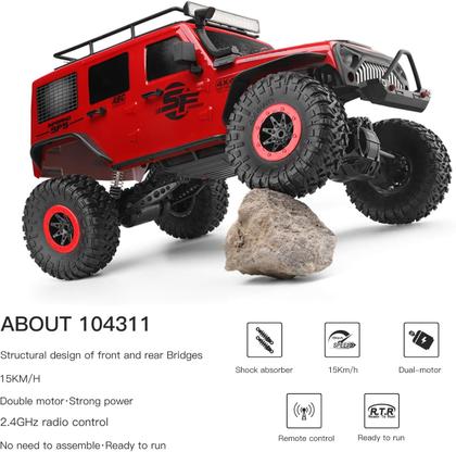 Imagem de Automodelo WL Toys 1/10 Jeep Inferno SF5 15KM 4WD 104311