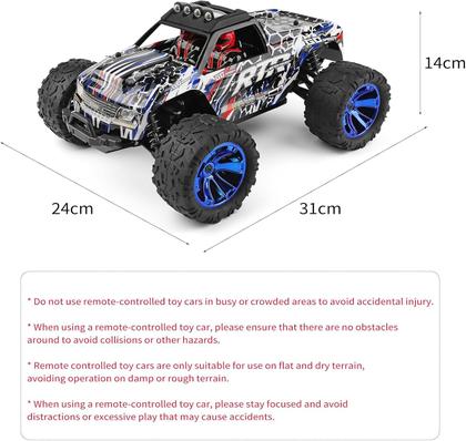 Imagem de Automodelo WLtoys RC 1/14 4WD 35 km/h Off-Road Speedy Go