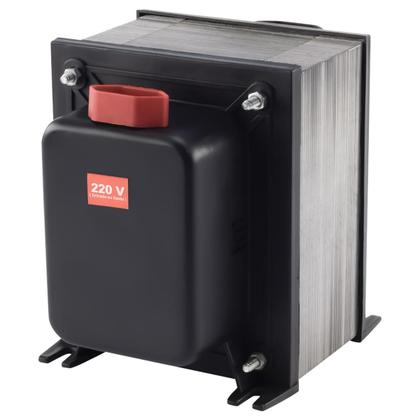 Imagem de Autotransformador Slim Fit 5000Va 20A Bivolt com Fusível Térmico Rearmável - Force Line