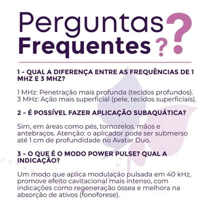 Imagem de Avatar Duo - Aparelho de Ultrassom 1 E 3 MHz KLD