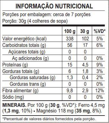 Imagem de Aveia Flocos Integral Vitalin 200g