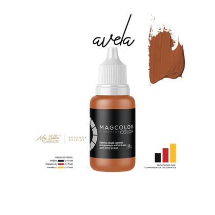 Imagem de Avelã Pigmento Mag Color 5ml - Tom Alaranjado