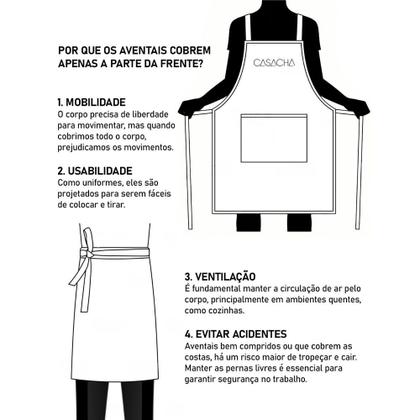 Imagem de Avental Caramelo Ferrugem Couro Preto Bar Salao Restaurante