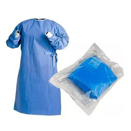 Imagem de Avental Cirúrgico Reforçado Estéril Descarpack Com Toalha De Mão