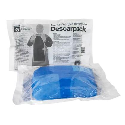 Imagem de Avental Cirúrgico Reforçado Estéril Descarpack Com Toalha De Mão