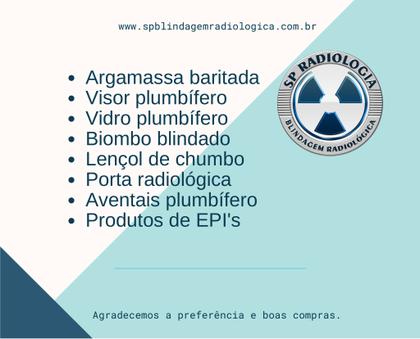 Imagem de Avental de Borracha Plumbífera de uso Profissional Padrão Cirúrgico 100x060 com Protetor de Tireóide para Radiografia - 0.50mnPb