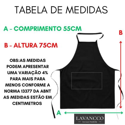 Imagem de Avental de cozinha churrasqueiro com ajuste no pescoço o melhor