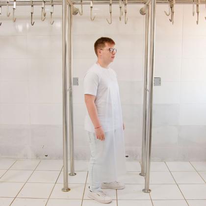 Imagem de Avental profissional com design ergonômico para máximo conforto durante o trabalho