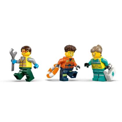 Imagem de Aviao, caminhao e hovercraft lego city remix 990 peças 60505