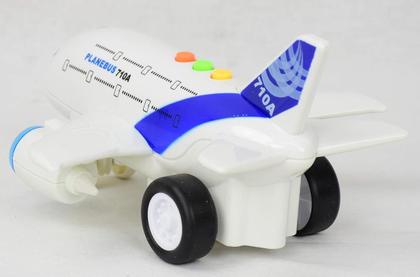 Imagem de Avião De Viagem Brinquedo Realista Com Som E Luzes Bbr Toys