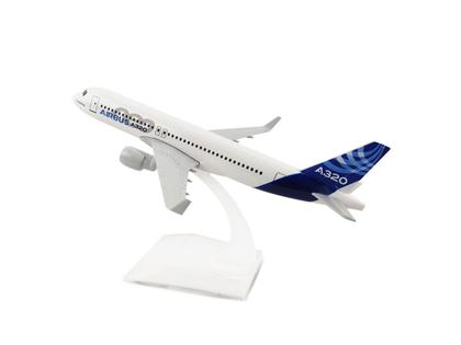 Imagem de Avião Miniatura de Metal Boeing em Escala 1:400 Colecionável Com Base em Acrílico Decoração
