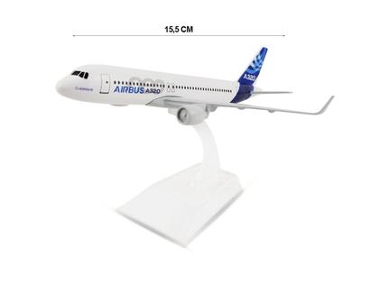 Imagem de Avião Miniatura de Metal Boeing em Escala 1:400 Colecionável Com Base em Acrílico Decoração