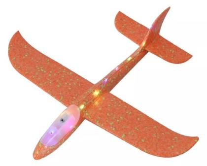 Imagem de Avião Planador de Isopor Flexível com Led Diverção Garantida