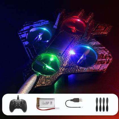 Imagem de Avião Preto Controle Sensor Gravidade Alcance Amplo