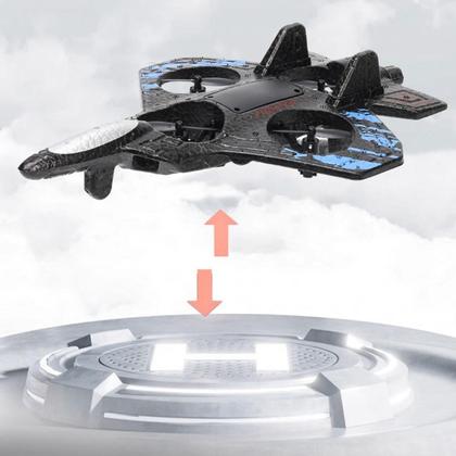 Imagem de Avião Preto Controle Sensor Gravidade Voo Estável