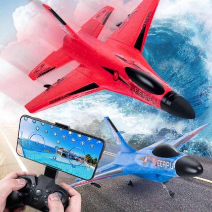 Imagem de Avião RC Infantil Para Diversão em Família