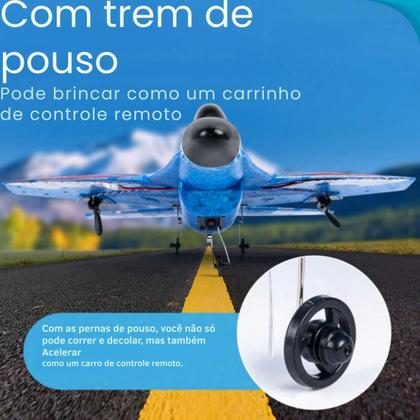 Imagem de Avião RC Infantil Para Diversão em Família