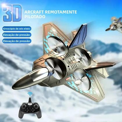 Imagem de Avião RC Para Meninos, Helicóptero De Controle Remoto 24G, Planador De Espuma EPP Com Sensor De