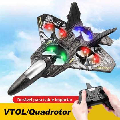 Imagem de Avião RC Para Meninos, Helicóptero De Controle Remoto 24G, Planador De Espuma EPP Com Sensor De