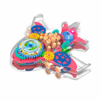 Imagem de Avião Roda Livre - Tech Gear - Neon Plane - Colorido - Toyng