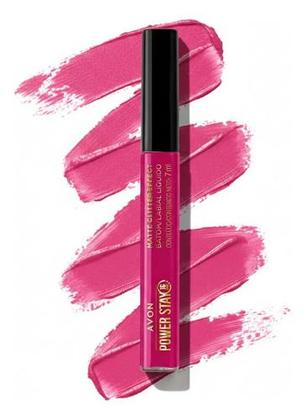 Imagem de Avon Batom Liquido Matte Glitter Effect Malva Luminoso 7ml