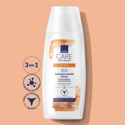 Imagem de Avon Care Intimate Sabonete Liquido Intimo Active 250ml