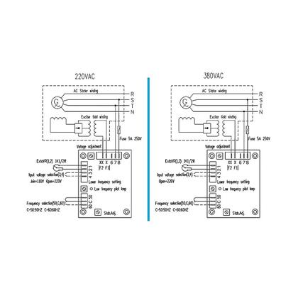Imagem de Avr regulador de tensão automático para gerador sx460