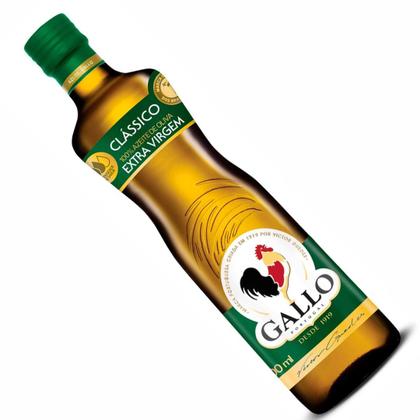 Imagem de Azeite De Oliva Extra Virgem Gallo Kit 6 Unidades De 500ml