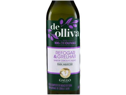 Imagem de Azeite de Oliva Gallo De Olliva Cebola e Alho 500ml