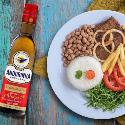 Imagem de Azeite de Oliva Tipo Único Vidro 500ml Português Andorinha