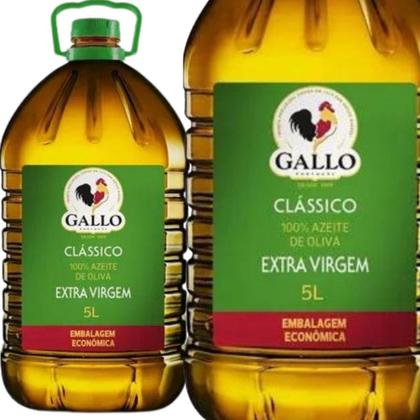 Imagem de Azeite Oliva Extra Virgem Clássico Gallo 5 Litros