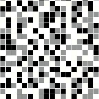 Imagem de Azulejo Adesivo Lavável Pastilhas em Tons de Preto Branco e Cinza 1 Metro