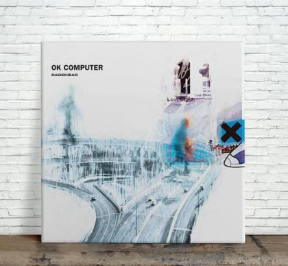 Imagem de Azulejo Decorativo Radiohead OK Computer 15x15