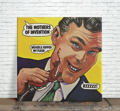 Imagem de Azulejo Decorativo The Mothers of Invention Weasels 15x15