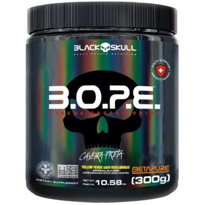 Imagem de B.O.P.E - Pré Treino BOPE Workout Sabor Frutas Amarelas 300 G - Black Skull