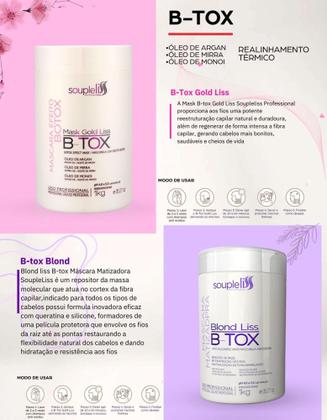 Imagem de B-tox Mask Gold Liss 1kg Souple Liss 