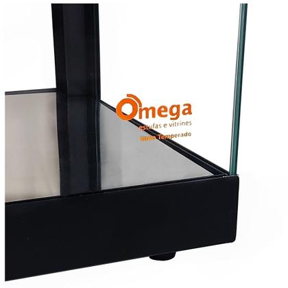 Imagem de B-VF47 - Vitrine fria Beta 47cm Preta com 8 Gelo-X - Bivolt - Omega