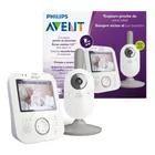 Imagem de Babá Eletrônica 2.7 Polegada 10hrs Philips Avent Scd831/78 110v Branca