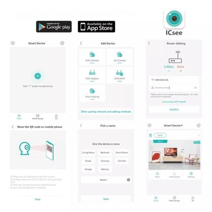 Imagem de Babá Eletrônica Câmera App Wifi Monitor S/fio Choro Bebe Tf