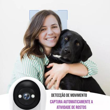 Imagem de Babá Eletrônica Câmera App Wifi Monitor S/fio Choro Bebe Tf