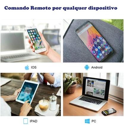 Imagem de Baba Eletrônica Câmera WiFi Sem Fio  Controle pelo Celular  Visão Noturna  Áudio Bidirecional  Monitoramento Remoto