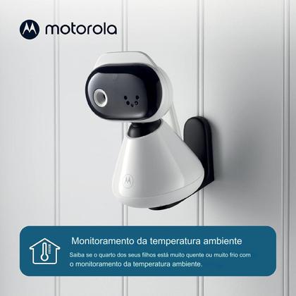 Imagem de Babá Eletrônica Motorola Monitor Colorido 5" e Zoom PIP1500