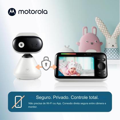 Imagem de Babá Eletrônica Motorola Monitor Colorido 5" e Zoom PIP1500